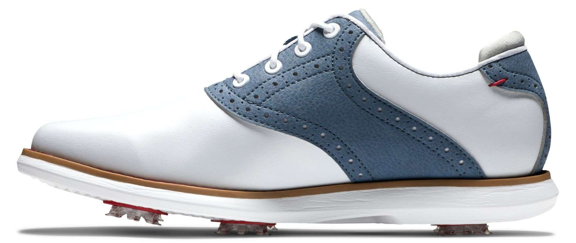 FootJoy Traditions Women's Golf Shoes White/Blue/White 97903 Golf Stuff 