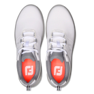 Footjoy Women's eComfort Spiked Golf Shoe White/Gray/LtGray 98640 Golf Stuff - Save on New and Pre-Owned Golf Equipment 