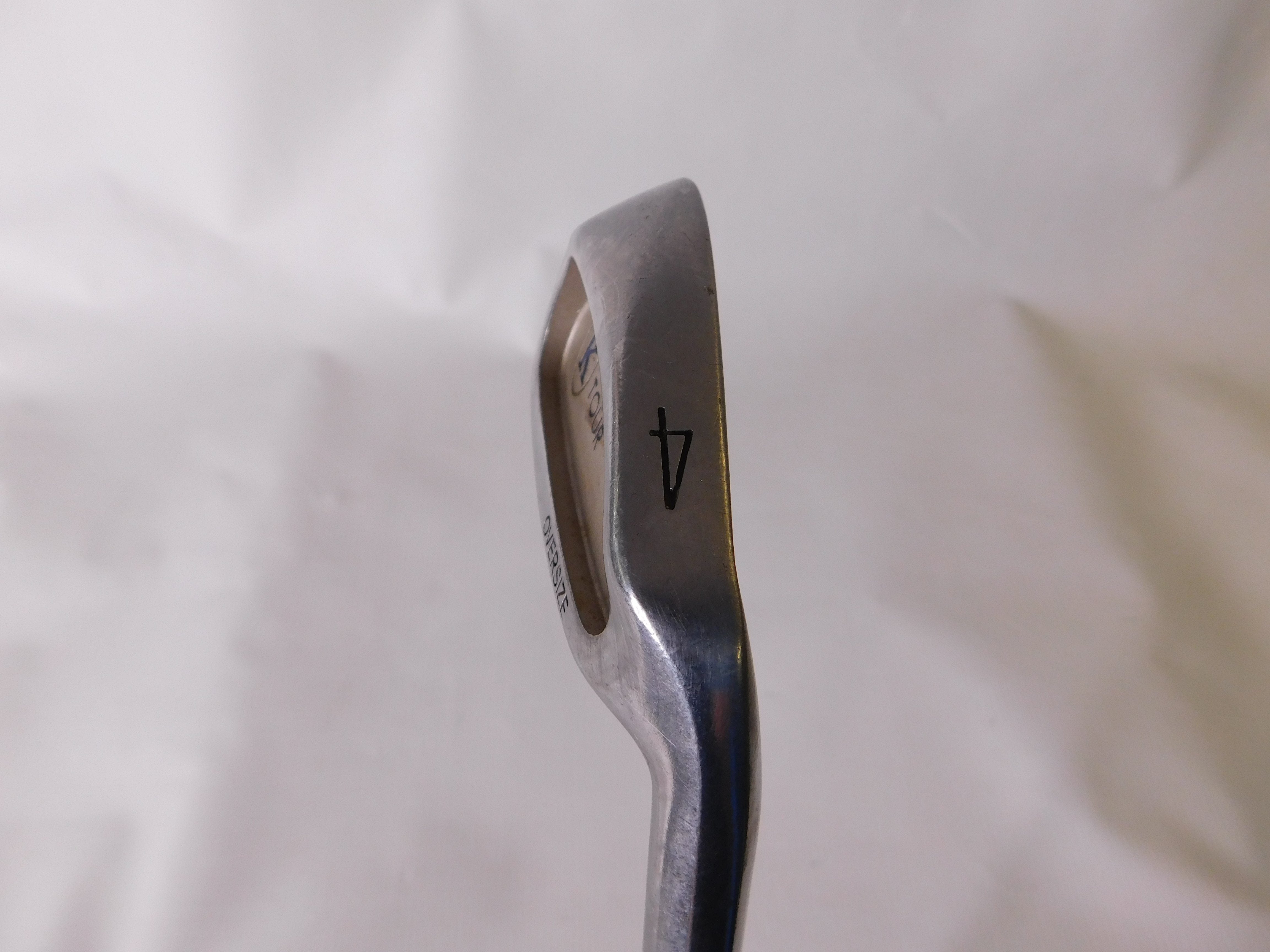 K Tour Plus OS #4 Iron Steel Regular Men's Right Golf Stuff 