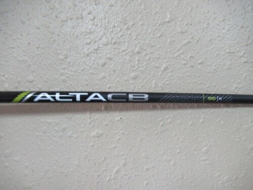 Ping Alta CB 55 Black Graphite Driver Shaft w G430/G425/G410 adapter 360 Tour Velvet grip .335 Golf Stuff - Save on New and Pre-Owned Golf Equipment Right SR Soft Regular (senior) 