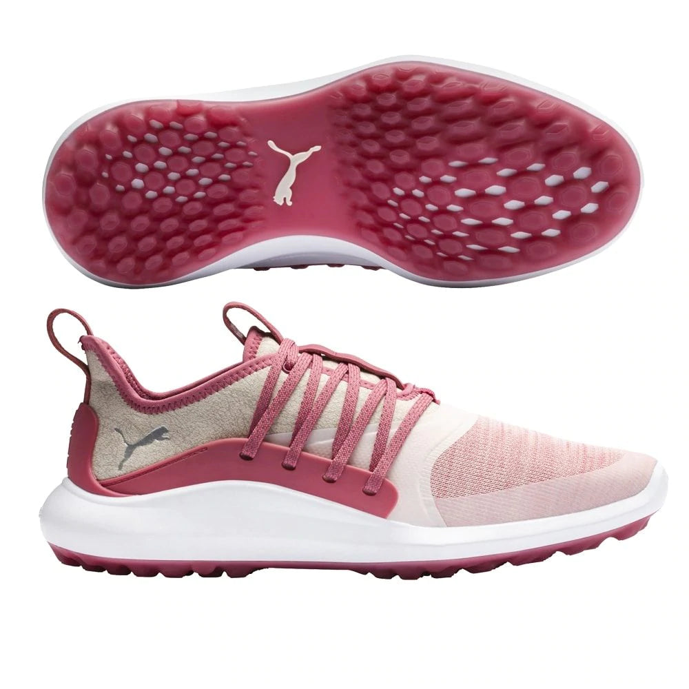 Puma Ignite NXT Solelace Pink Silver Women s Golf Shoe 19222905