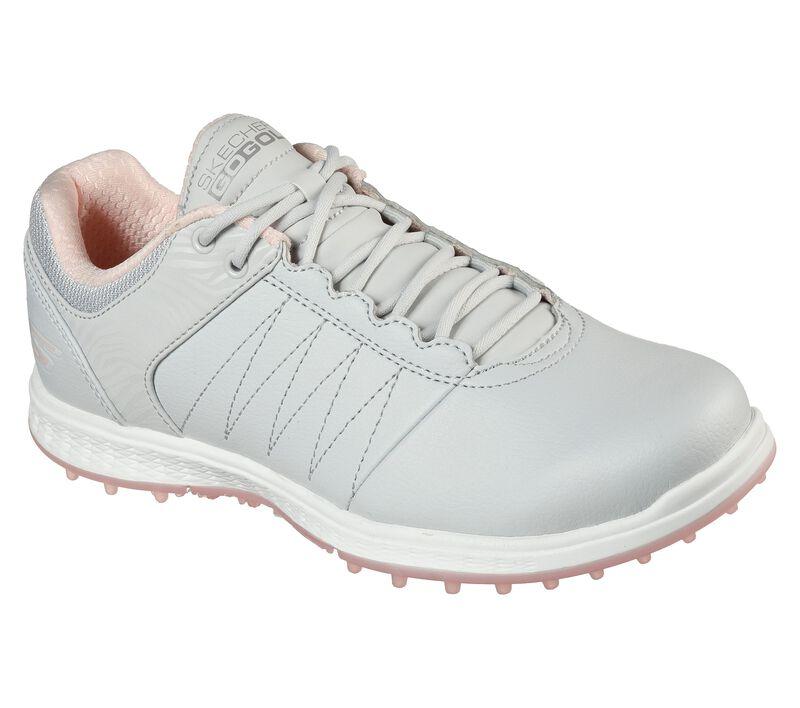 Skechers Go Golf Pivot Women's Golf Shoe Light Gray/Pink Golf Stuff - Save on New and Pre-Owned Golf Equipment 6M 