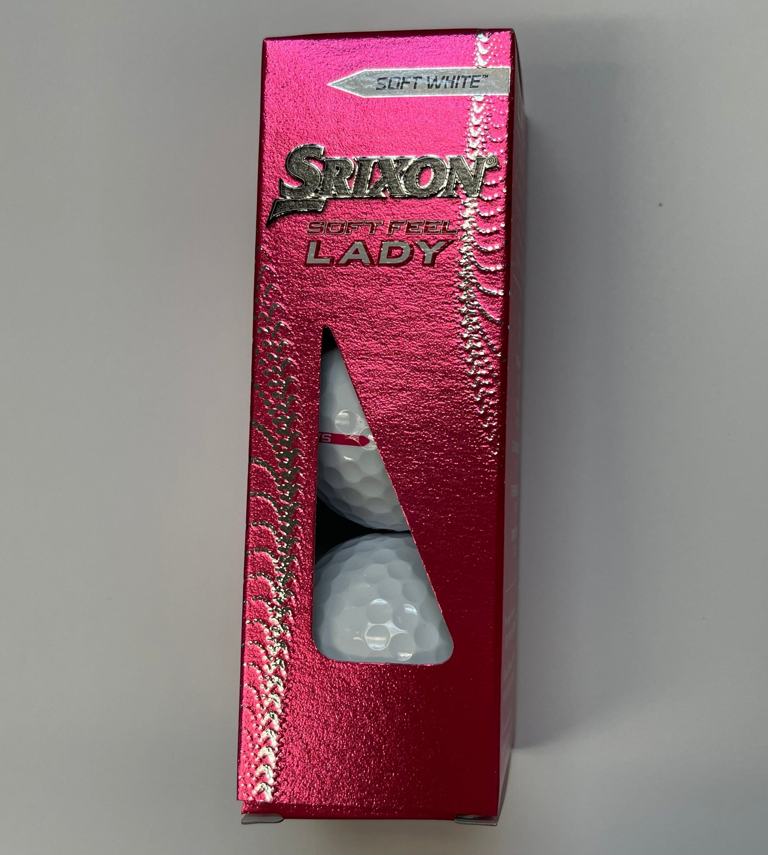 Srixon Soft Feel Lady Golf Balls '23 Golf Stuff - Save on New and Pre-Owned Golf Equipment Soft White Sleeve/3 