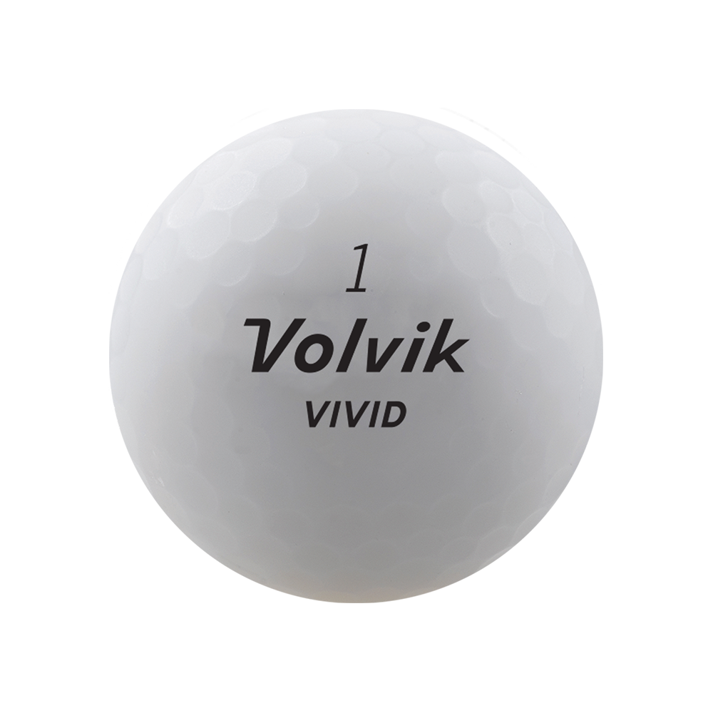 Volvik Vivid 2022 Golf Stuff White Sleeve/3 