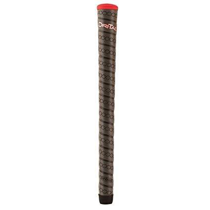 Winn Dri-Tac Wrap Grip Golf Stuff - Save on New and Pre-Owned Golf Equipment Standard Grey/Red 